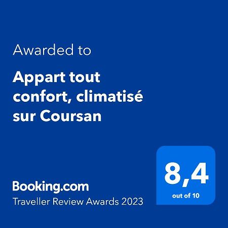 Appart B Tout Confort, Climatise Sur Coursan Kültér fotó